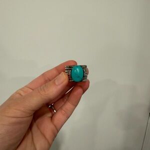 Turquoise Silver Ring